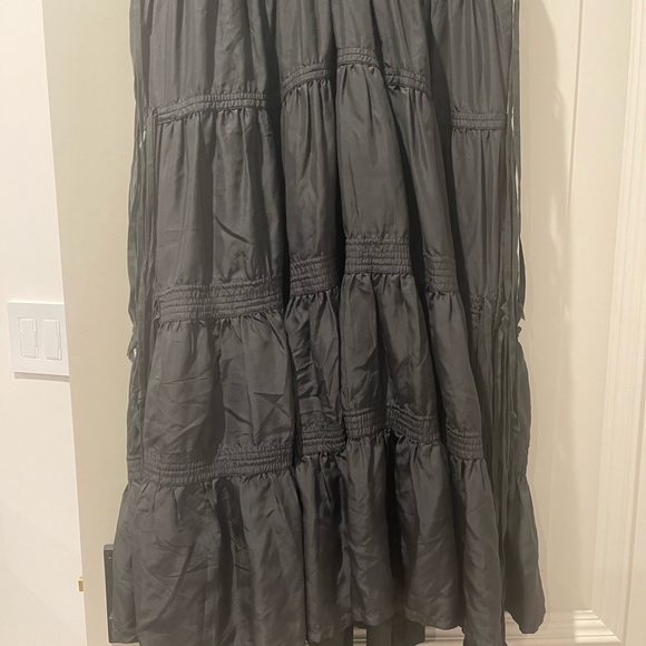 Marc Jacobs Grey Tiered Midi Dress - Picture 5 of 6